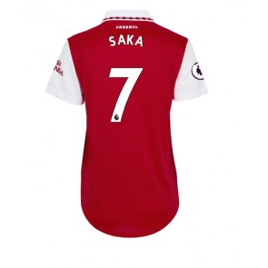 Arsenal Bukayo Saka #7 kläder Kvinnor 2022-23 Hemmatröja Kortärmad
